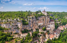 best cycling ride in the beautiful landscape of Dordogne in France